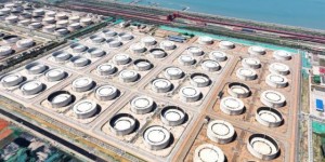 2023年国内沿海港口最大的单体油品库区在山东青岛投产运营